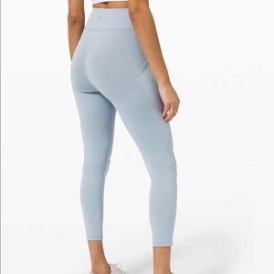 NWT chambray lululemon invigorate high rise 25”